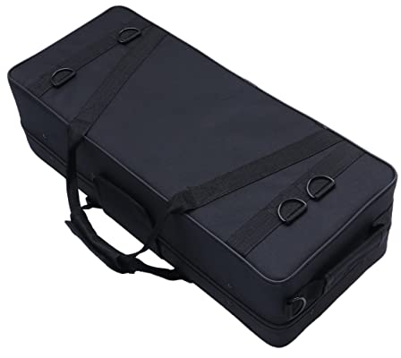 ibasenice Tragbare Tasche Canvas-taschen Band Performance Aufbewahrungskoffer Mit Innengröße Für Trompete Und Zubehör