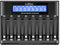 VXIVXIV Ni-MH AAA AA Chargeur de Batterie, 8 Slots Ni-MH Chargeur de Batterie Ni-MH AA Chargeur AAA Chargeur de Batterie pour 1.2V Ni-MH Ni-CD AA AAA Batterie