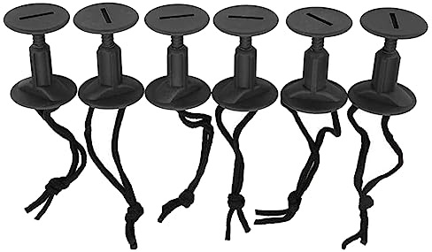 ISTOVO Surfboard Leash Plugs Nylon Leash Plugs with Cords Strings Water Surfing Accessories Surf Leash Plug Bodyboard Accessory