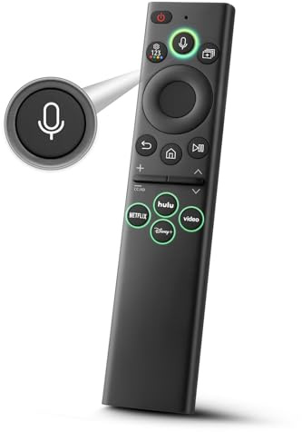 for Samsung-Smart-TV-Remote-Control-Replacement,Remote for 2019 2026 Samsung Frame Curved Crystal Smart TVs, with Voice Control
