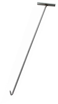 Ganci di sollevamento resistenti in acciaio inox – comodi strumenti per spostare, sollevare e tirare pozzetti e coperture di scarico tempesta