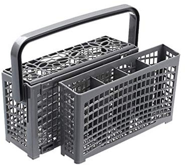Find A Spare Universal Cutlery Utensil Silverware Plastic Grey Basket 2in1 Detachable To Fit Bosch Samsung Maytag Kenmore Whirlpool KitchenAid LG Fridges