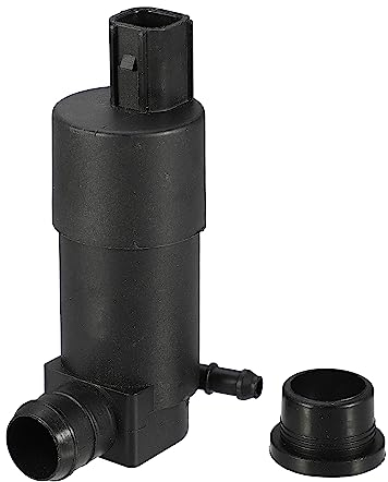 A ABSOPRO 2 Stück Auto Scheibenwaschanlage Motor Pumpe für Ford Transit Schwarz