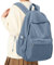 HYC00 Rucksack Schule Teenager Mädchen Damen Causal Schulrucksack College-Rucksack, leichte Schultasche Arbeitstasche für Jungen und Mädchen, passend für 14-Zoll-Laptop Daypack Bookbag,Blau
