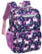 Bagseri Kinder Rucksack für Mädchen - Einhorn Kinderrucksack für Kinder 3 bis 8, Vorschule Kindergartenrucksack mit isolierter Tasche, Schulbuchtasche für Grundschulklassen 1-2, tiefes Lila