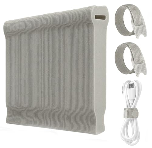 Reusable Cable Ties, 120 Pieces Hook and Loop Cable Management Straps, 150 x 12 mm Grey Nylon Cable Tidy for Office, Home and Travel Organisation