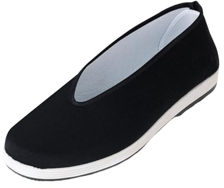 mophrati Chaussures de Kung Fu Traditionnelles, Noir Trente-Six | confortables et résistantes, idéales pour l'entraînement et les loisirs. Modèles traditionnels de Pékin, , Noir , trente-six