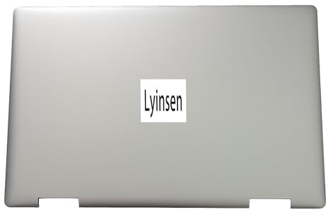 Lyinsen Replacement Laptop LCD Cover Back Rear Top Lid for HP Pavilion X360 2-in-1 14-EK EK0013DX N09441-001 N09442-001 (Silver)