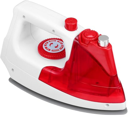 CLISPEED Mini Ferro Da Stiro Elettrico Imitazione Giocattolo Educativo Per Ragazzo Ragazza Ragazza Materiale Abs Di Design Compatto e Sicuro Come Regalo Per Bambine e Ragazzo