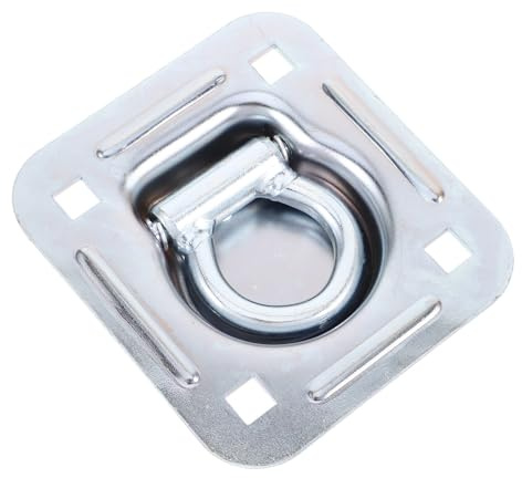 Gatuida Ancoraggi D Ring per Camion Ganci Resistenti con Avanzate Montaggio Filo Pavimento per Rimorchi Camper e Barche Fissaggio Carico Versatile e Durevole