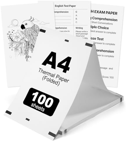 100 ark termopapper A4
