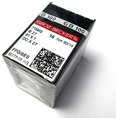 100 Groz-Beckert B-27 Dcx27 Dcx1 Overlock Serger Sewing Machine Needles (14/90)