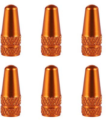 Wakauto 6PCS Ventilkappen Fahrrad Fahrrad Ventilkappen Französisch Französisches Ventil Kappe en Französisch ventil Kappe en en