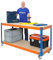 BiGDUG Heavy Duty Mobile Workbench Chipboard Shelves Factory (920h x 1220w x 610d mm)