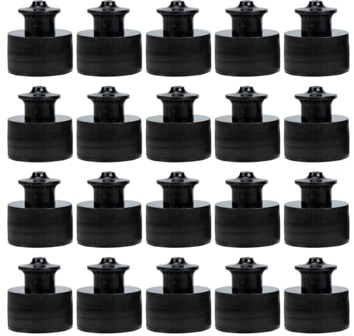 HEMOTON 20pcs Sport Bottiglia Tappo Push pull-chiusure Per Bottiglie Coperchi Di Bottiglie Di Soda Bottiglie Per Il Viaggio Portatile Bottiglia Tappo Della Bottiglia Accessori Da Viaggio