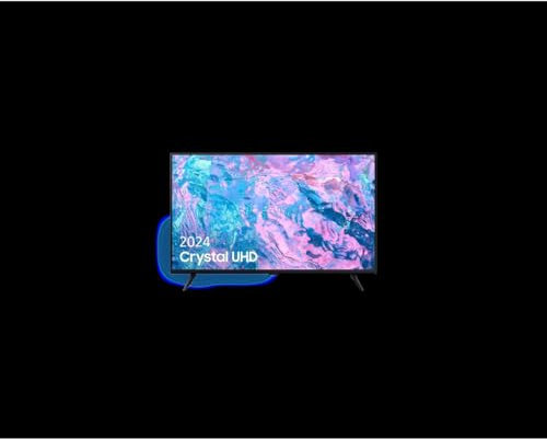 Samsung TV Crystal UHD 4K 2023 43CU6905 Smart TV de 43 avec PurColor, Processeur Crystal UHD, SmartThings, Contrast Enhancer avec HDR10+ et Smart TV Powered by Tizen