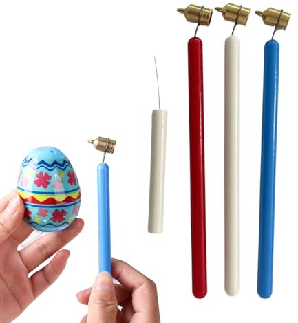 Strumenti per decorare uova di Pasqua, penna per pittura a linee sottili, applicatore per pittura a inchiostro liquido, per colorare le uova, disegnare linee, arte rupestre