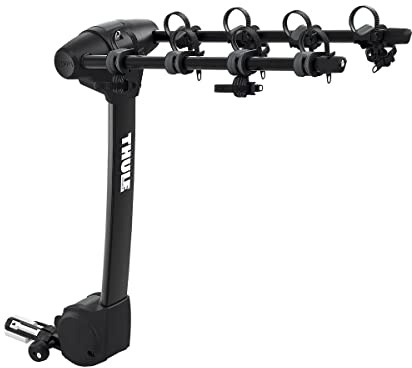 Thule Apex XT Hanging Hitch Bike Rack, Carries 4 Bikes, Perfect for Traveling with Multiple Bikes - Quick, Tool-Free Installation, Suitable for a Wide Variety of Bike Sizes and Frame Styles