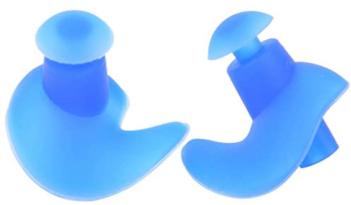 6 Paar Silikon Schwimmen Tauchen Spiral Ohrstöpsel Professionelle staubdichte Ohrstöpsel für Erwachsene (Blau), Schwimmen Ohrstöpsel,, ohrstöpsel schwimmen ohrenstöpsel loop earplugs erwachsene z
