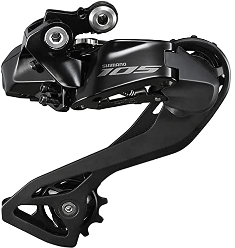 SHIMANO 105 RD-R7150 Di2 - Desviador trasero - 12 velocidades, para 2x12 velocidades, montaje directo, negro