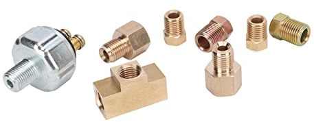 KIMISS Hydraulischer Bremslichtschalter Kit - Inline Universal ABS Metall - Kippschalter - Automatik - IP65 - 1 Stück