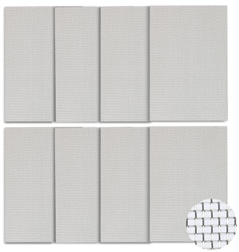 BSITSSS 8 PCS Malla Metálica, Rejilla 21 x 15cm, Malla de Alambre Malla Tejido, Malla Metalica Fina, Malla Mosquitera Metalica para Prevenir Ratones Insectos y Serpientes