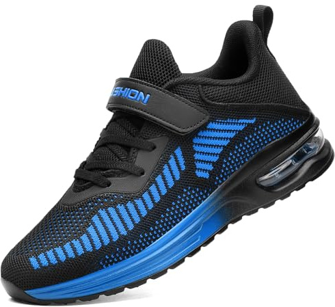 Baskets Garçon Respirant Enfant Chaussures de Sports en Salle Fille Low Top Sneakers