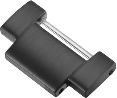 WOCCI 20mm Maillons en Métal pour Bracelet de Montre en Métal, Acier inoxydable 316L (Argent)