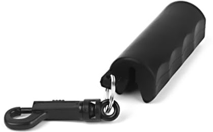 ELAYARD Extractor de Flechas de Gel de Antideslizante Removedor de Diana Negro con Llavero para Arquería Tradicional y Compuesta