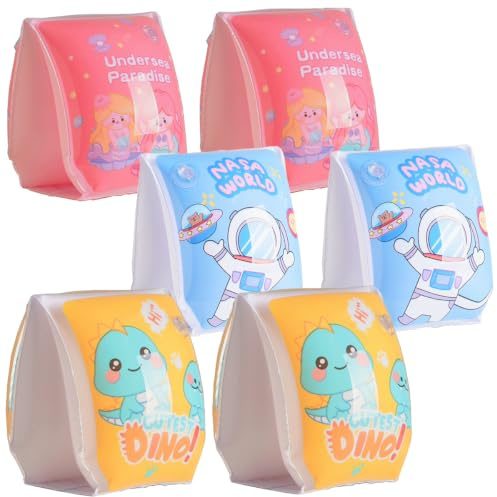 Arm Bands for Kids, Swimming Armbands Kids Arm Bands 1-2 Years, 2-3 Years | 3-4 Years, 5-6 Year Old, Soft Durable Armbands for Toddlers Baby Childrens, Pool Swim Floats for Swim Training Learning