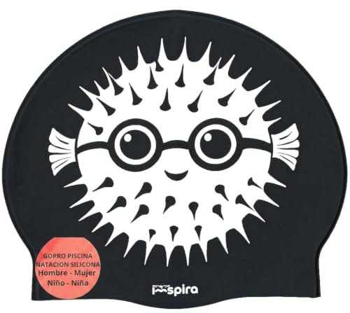 Gorro Natacion Silicona Adulto Nino PEZ Globo Gorro Piscina