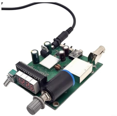 PLL-mottagarbyggsats 88-108/118-136 MHz med digital display för FM | för fm & Aviationsband, digital för frekvensskärm, 12 V DC Power, plast och metallkomponenter, för perfekt för