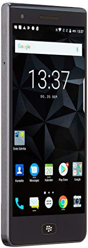 BlackBerry Motion Smartphone (5,5 Zoll), 12MP Kamera, 4.000 mAh Akku mit Schnellladefunktion, 32GB ROM / 4 GB RAM, Staub- und Spritzwassergeschützt (IP67), DUAL SIM, schwarz