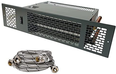 Thermix KPH-1500 Classic - Kitchen Plinth Heater - Central Heating - Hydronic - 1.5Kw (Anthracite))