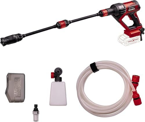 Einhell Akku-Druckreinigerpistole Hypresso 18/24 Li Power X-Change (18 V, 24 bar, zur mobilen Reinigung und Bewässerung, 240 L/h, inkl. Zubehör, inkl. 3,0 Ah Plus Akku und Ladegerät)