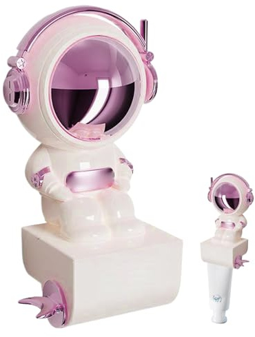 Toothpaste Compressor Roller | Toothpaste Dispenser | Heavy Duty Face Wash Gel and Hand Cream Holder for Adults Bathroom