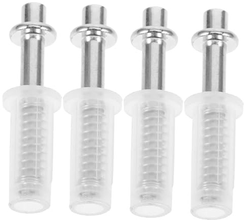 jojofuny Kit De Quincaillerie Pour Portes Pliantes De Placard 4 Pièces, Pivots Supérieurs Métalliques Robustes, Installation Sans Outil, Remplacement Porte Coulissante, Usage Domestique Et Bureau