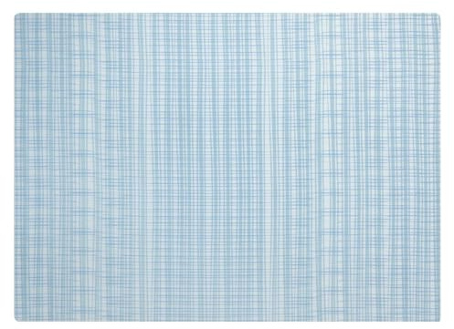 APS 60587 Velma Tischset/Platzset, abwaschbar, schmutzabweisend & rutschhemmend, 45 x 33 cm, 1 STK., Silikon, hellblau