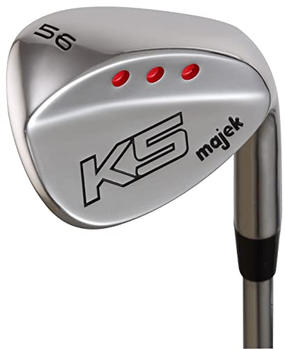 Majek Golf +3 inch Over Ultra Big & Tall Men's Sand Wedge (SW) 56° Right Handed Regular Flex Steel Shaft (Tall 6'6+ / +3 Over) with Premium Jumbo Black Pro Velvet Men's Golf Grip