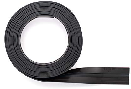 Durable Magnetleiste Durafix Roll 5 m, selbstklebende Leiste zum magnetischen Einklemmen von Dokumenten, individuell zuschneidbar, schwarz, 470801