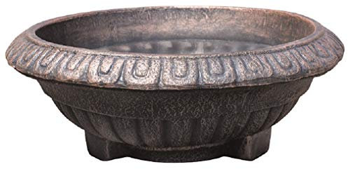 Pflanzschale Ballet, Bronze oder Stein-Optik, Pflanztopf