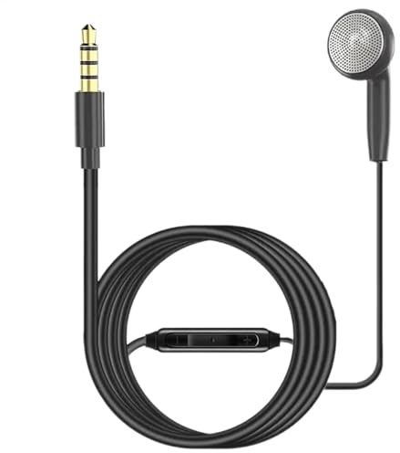 Auriculares mono para smartphone, auriculares con micrófono, auriculares de una sola oreja, auriculares con cable con micrófono, auriculares para uso comercial, auriculares mono para estudiantes