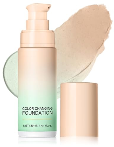 Farbwechselnde Foundation mit Centella Asiatica – Schwerelose, feuchtigkeitsspendende Flüssigfoundation (Green-01)