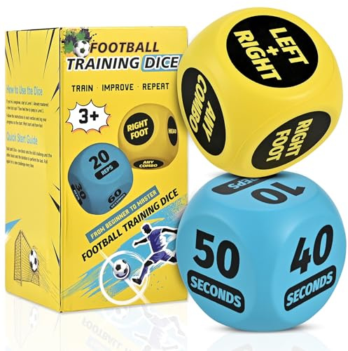 Faburo Football Keepy Up Training Dice (2 pcs) Fun Football