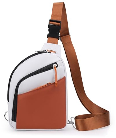 BIRDDIE Axelväska för kvinnor och män, stöldskydd RFID Crossbody axelväska, vattenavvisande Oxford-tyg, flera fickor, justerbar rem, för resor, pendling och daglig användning
