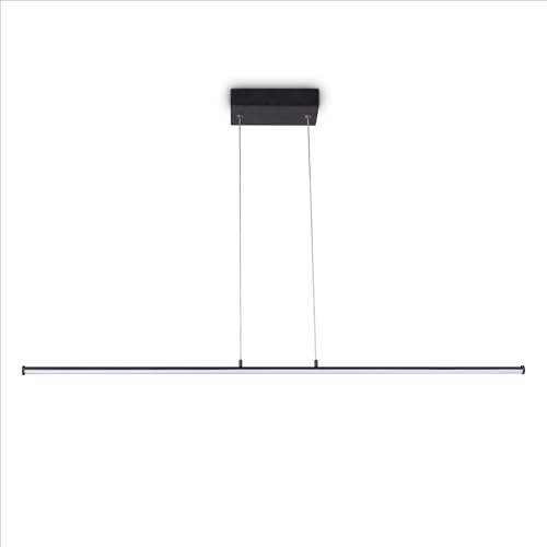 Paco Home Pendelleuchte Esstisch Lampe Deko Wohnzimmer LED Hängelampe Schlafzimmer Pendellampe Esszimmer Modern Stylisch, Lampenart:Typ 4, Farbe:Schwarz - Weiß