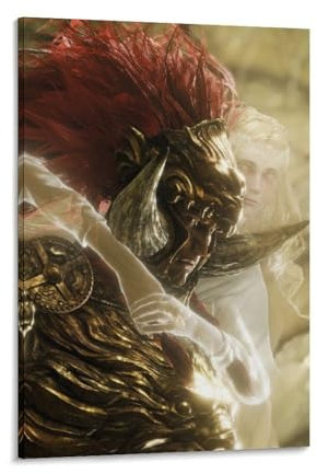 DMYTDYQK Elden Ring Shadow of The Erdtree Poster, Videospiel-Poster, 7 Stück, Leinwand-Poster, Schlafzimmer, Dekoration, Landschaft, Büro, Raumdekoration, Geschenk, 20 x 30 cm