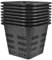 Hydroponics Net Pots, 8Pcs Slotted Mesh Net Cups, Plastic Hydroponic Square Planting Bucket for Indoor and Balcony