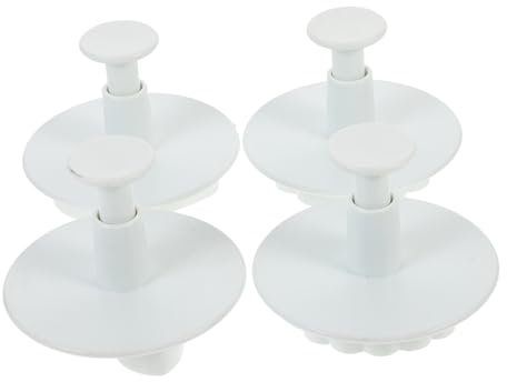 CIYODO 4 Pezzi Per Biscotti Timbri Per Biscotti Da Forno Riutilizzabili Per Dessert Fondente