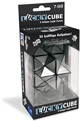 HUCH! 880666 Lucky Cube Logikpuzzle, bunt